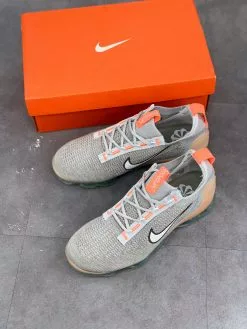 Nike Air VaporMax 2021 Grey Bright Mango DH4084-002 For Sale -Cheap Jordan Shop Nike Air VaporMax 2021 Grey Bright Mango DH4084 002 For Sale 5