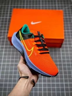 Nike Huarache Nike Air Zoom Pegasus 38 Hyper Crimson/Black/Aluminum/Yellow For Sale