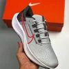 Nike Huarache Nike Air Zoom Pegasus 38 Pure Platinum/Wolf Grey/Iron Grey/Chile Red For Sale -Cheap Jordan Shop Nike Air Zoom Pegasus 38 Pure Platinum Wolf Grey Iron Grey Chile Red