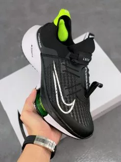 Nike React Element 55 Nike Air Zoom Tempo NEXT% FlyEase Black/White-Volt For Sale