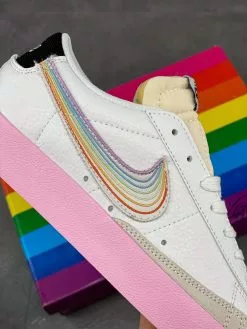 Nike Huarache Nike Blazer Low ’77 “Be True” White DD3034-100 For Sale -Cheap Jordan Shop Nike Blazer Low 77 Be True White DD3034 100 For Sale 4