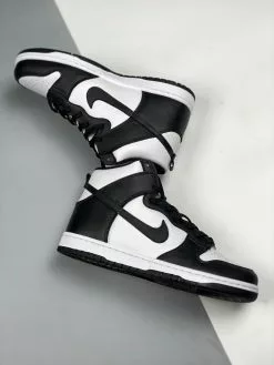 Nike SB Dunk Nike Dunk High White/Black-University Red For Sale -Cheap Jordan Shop Nike Dunk High White Black University Red For Sale 3 1