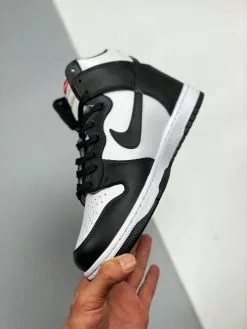 Nike SB Dunk Nike Dunk High White/Black-University Red For Sale -Cheap Jordan Shop Nike Dunk High White Black University Red For Sale 4 1