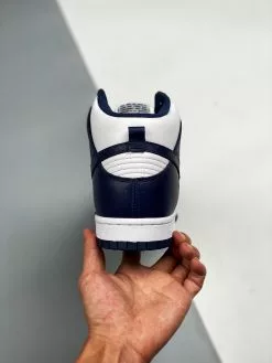 Nike SB Dunk Nike Dunk High White/Midnight Navy-White For Sale -Cheap Jordan Shop Nike Dunk High White Midnight Navy White For Sale 7 1