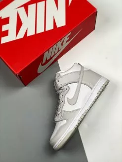 Nike SB Dunk Nike Dunk High White/Vast Grey DD1399-100 For Sale -Cheap Jordan Shop Nike Dunk High White Vast Grey DD1399 100 For Sale 2