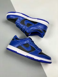 Nike SB Dunk Nike Dunk Low Black/Hyper Cobalt-White For Sale -Cheap Jordan Shop Nike Dunk Low Black Hyper Cobalt White For Sale 33