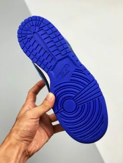 Nike SB Dunk Nike Dunk Low Black/Hyper Cobalt-White For Sale -Cheap Jordan Shop Nike Dunk Low Black Hyper Cobalt White For Sale 6