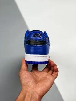 Nike SB Dunk Nike Dunk Low Black/Hyper Cobalt-White For Sale -Cheap Jordan Shop Nike Dunk Low Black Hyper Cobalt White For Sale 7