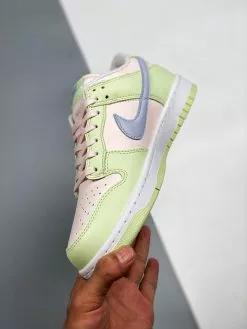 Nike SB Dunk Nike Dunk Low Light Soft Pink/Ghost-Lime Ice-White For Sale -Cheap Jordan Shop Nike Dunk Low Light Soft Pink Ghost Lime Ice White For Sale 4 1