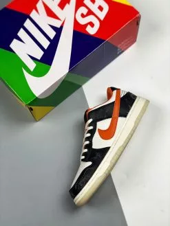 Nike SB Dunk Nike Dunk Low PRM “Halloween” Sail/Starfish-Black For Sale -Cheap Jordan Shop Nike Dunk Low PRM Halloween Sail Starfish Black For Sale 2 1