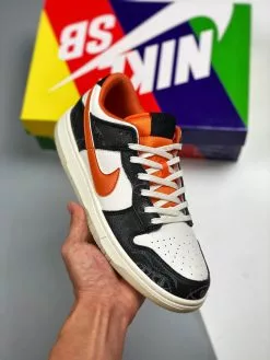 Nike SB Dunk Nike Dunk Low PRM “Halloween” Sail/Starfish-Black For Sale