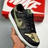 Nike SB Dunk Nike Dunk Low SE Black/Oil Green-White-Total Orange For Sale -Cheap Jordan Shop Nike Dunk Low SE Black Oil Green White Total Orange