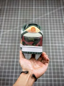 Nike SB Dunk Nike Dunk Low SE ‘Multi Camo’ Sail/Vintage Green-Total Orange For Sale -Cheap Jordan Shop Nike Dunk Low SE Multi Camo Sail Vintage Green Total Orange For Sale 7