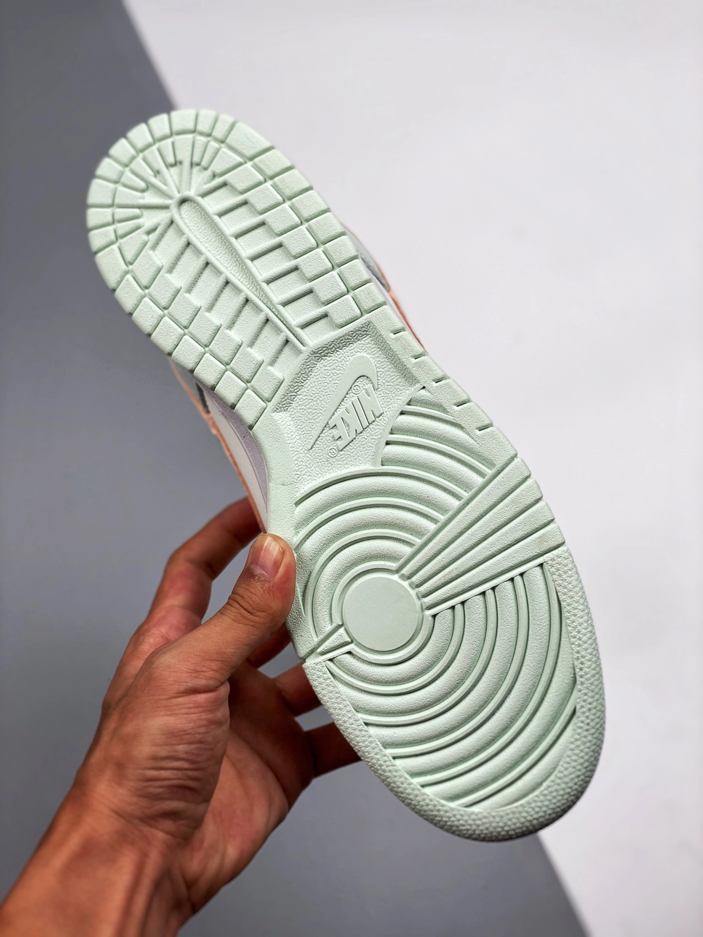 Nike SB Dunk Nike Dunk Low Sail/Crimson Tint-Barely Green-White For Sale 9 Nike SB Dunk Nike Dunk Low Sail/Crimson Tint-Barely Green-White For Sale - Image 7