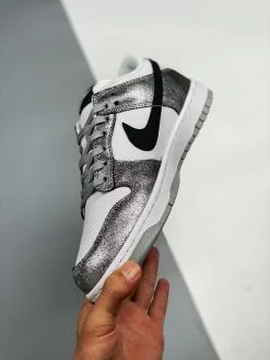 Nike SB Dunk Nike Dunk Low “Shimmer” White/Metallic Silver-Black For Sale 14 Nike SB Dunk Nike Dunk Low “Shimmer” White/Metallic Silver-Black For Sale -Cheap Jordan Shop Nike Dunk Low Shimmer White Metallic Silver Black For Sale 4 1