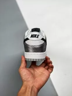 Nike SB Dunk Nike Dunk Low “Shimmer” White/Metallic Silver-Black For Sale 17 Nike SB Dunk Nike Dunk Low “Shimmer” White/Metallic Silver-Black For Sale -Cheap Jordan Shop Nike Dunk Low Shimmer White Metallic Silver Black For Sale 7 1