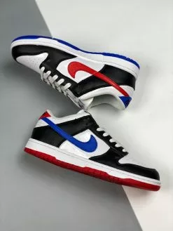 Nike SB Dunk Nike Dunk Low ‘South Korea’ Black/White-Red-Blue For Sale -Cheap Jordan Shop Nike Dunk Low South Korea Black White Red Blue 3