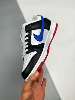 Nike SB Dunk Nike Dunk Low ‘South Korea’ Black/White-Red-Blue For Sale -Cheap Jordan Shop Nike Dunk Low South Korea Black White Red Blue 4