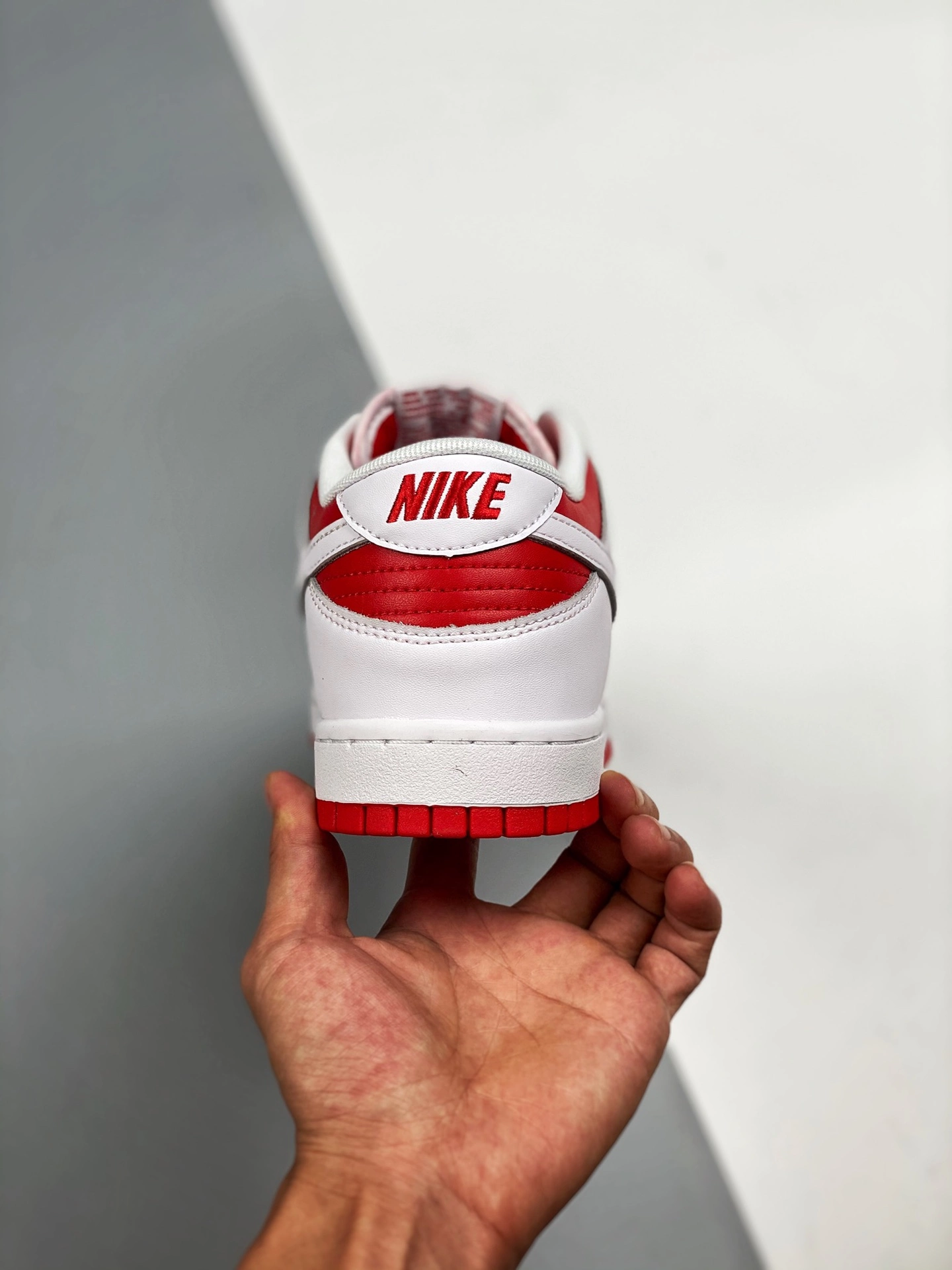 Nike SB Dunk Nike Dunk Low University Red/White-Total Orange For Sale 10 Nike SB Dunk Nike Dunk Low University Red/White-Total Orange For Sale - Image 8