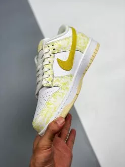 Nike SB Dunk Nike Dunk Low Yellow Strike White DM9467-700 For Sale -Cheap Jordan Shop Nike Dunk Low Yellow Strike White DM9467 700 For Sale 4 2