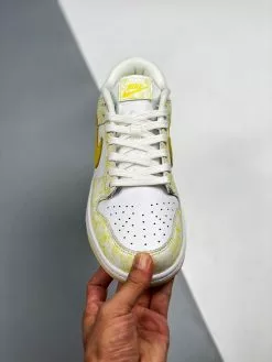 Nike SB Dunk Nike Dunk Low Yellow Strike White DM9467-700 For Sale -Cheap Jordan Shop Nike Dunk Low Yellow Strike White DM9467 700 For Sale 5 3