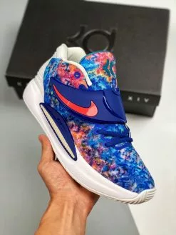Nike KD 14 Deep Royal Blue/Pale Coral-Coconut Milk For Sale