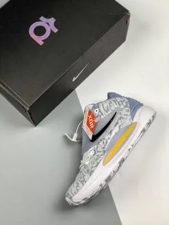 Nike KD 14 “Home” White/Black CW3935-100 For Sale -Cheap Jordan Shop Nike KD 14 Home White Black CW3935 100 2