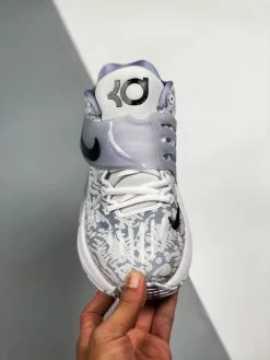Nike KD 14 “Home” White/Black CW3935-100 For Sale -Cheap Jordan Shop Nike KD 14 Home White Black CW3935 100 5