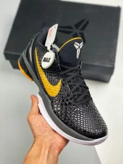 Nike Zoom Kobe 4 Nike Kobe 6 Protro Black/Dark Grey-White-Del Sol For Sale