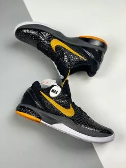 Nike Zoom Kobe 4 Nike Kobe 6 Protro Black/Dark Grey-White-Del Sol For Sale -Cheap Jordan Shop Nike Kobe 6 Protro Black Dark Grey White Del Sol For Sale 3