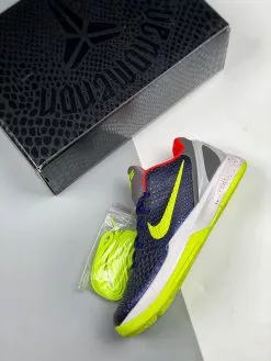 Nike Zoom Kobe 4 Nike Kobe 6 Protro “Chaos” Ink/Dark Grey-White-Volt For Sale -Cheap Jordan Shop Nike Kobe 6 Protro Chaos Ink Dark Grey White Volt For Sale 2