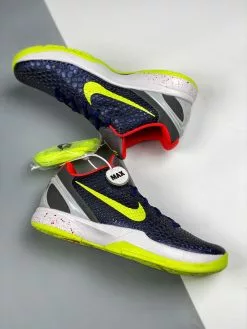 Nike Zoom Kobe 4 Nike Kobe 6 Protro “Chaos” Ink/Dark Grey-White-Volt For Sale -Cheap Jordan Shop Nike Kobe 6 Protro Chaos Ink Dark Grey White Volt For Sale 3