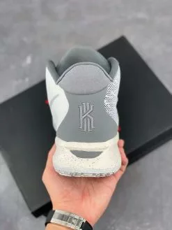 Nike Kyrie 7 “Chip” Light Smoke Grey/Summit White For Sale -Cheap Jordan Shop Nike Kyrie 7 Chip Light Smoke Grey Summit White For Sale 6