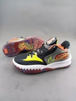 Cheap Jordan Shop -Cheap Jordan Shop Nike Kyrie Low 4 Black Turf Orange CZ0105 002 For Sale 1