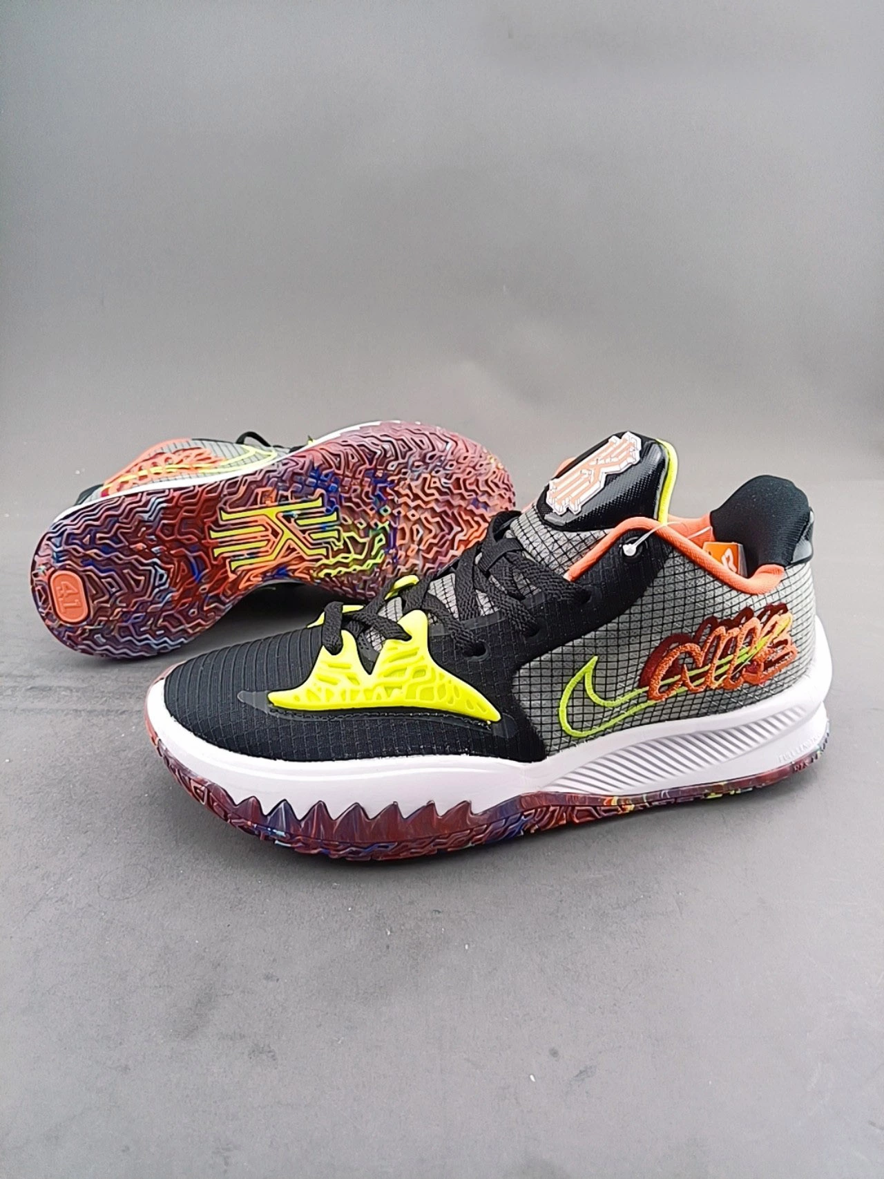 Nike Kyrie Low 4 ‘Black Turf Orange’ CZ0105-002 For Sale 3 Nike Kyrie Low 4 ‘Black Turf Orange’ CZ0105-002 For Sale - Image 2