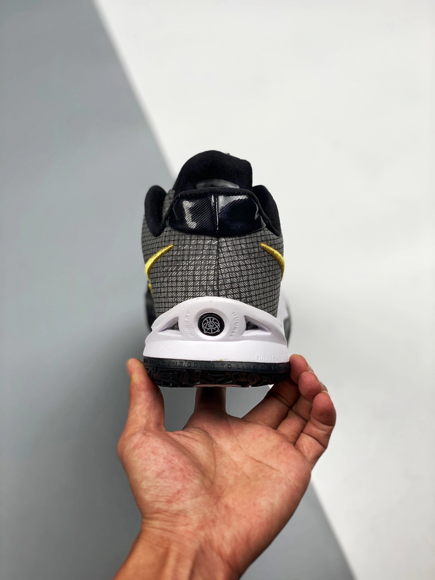 Nike Kyrie Low 4 Black Yellow CZ0105-001 For Sale 10 Nike Kyrie Low 4 Black Yellow CZ0105-001 For Sale - Image 8