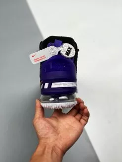 Nike LeBron 18 “Lakers” Black/Metallic Gold-Court Purple-White For Sale -Cheap Jordan Shop Nike LeBron 18 Lakers Black Metallic Gold Court Purple White For Sale 7