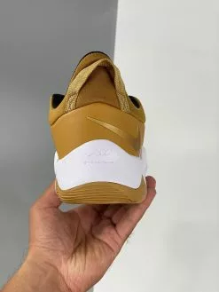 Nike PG 5 Beige/Gold For Sale -Cheap Jordan Shop Nike PG 5 Beige Gold For Sale 5