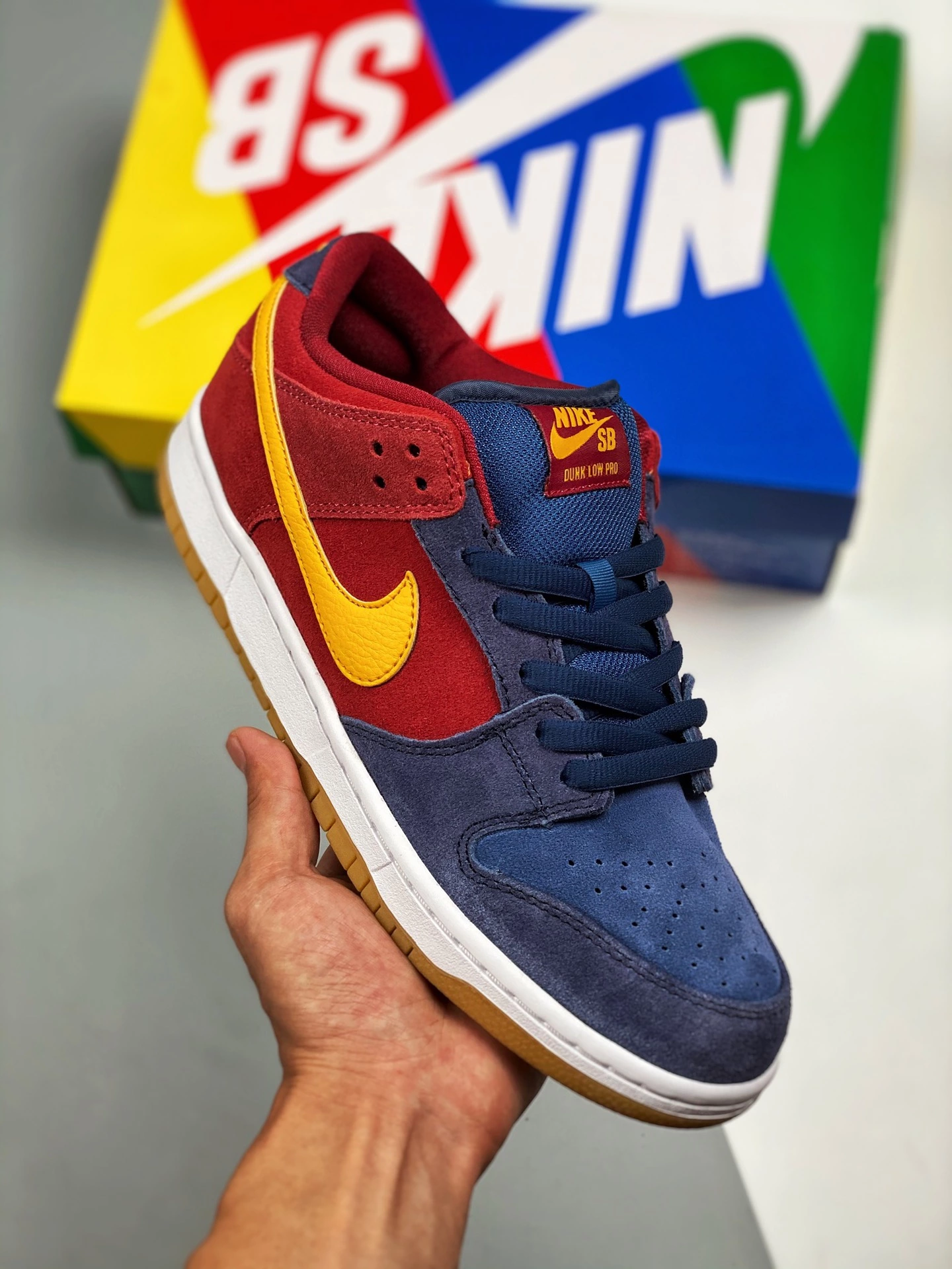 Nike SB Dunk Low “Barcelona” Aka “Catalonia” For Sale 3 Nike SB Dunk Low “Barcelona” Aka “Catalonia” For Sale