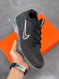 Nike Air VaporMax Nike Vapormax Flyknit 2021 Black Speckled DC4112-002 For Sale
