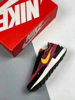 Nike React Element 55 Nike Waffle One Active Fuchsia/University Gold-Black For Sale -Cheap Jordan Shop Nike Waffle One Active Fuchsia University Gold Black For Sale 2