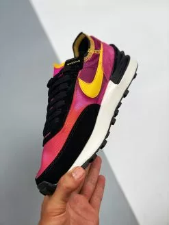 Nike React Element 55 Nike Waffle One Active Fuchsia/University Gold-Black For Sale -Cheap Jordan Shop Nike Waffle One Active Fuchsia University Gold Black For Sale 4