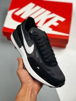 Nike React Element 55 Nike Waffle One Black/White DC2533-001 For Sale