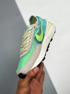 Nike React Element 55 Nike Waffle One “Scream Green” DC2533-401 For Sale -Cheap Jordan Shop Nike Waffle One Scream Green DC2533 401 For Sale 4