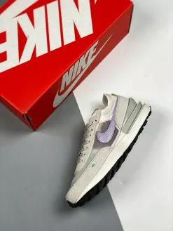 Nike React Element 55 Nike Waffle One White/Infinite Lilac-Light Bone For Sale -Cheap Jordan Shop Nike Waffle One White Infinite Lilac Light Bone For Sale 2