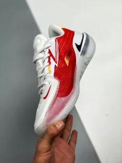 Nike React Element 55 Nike Zoom GT Cut White Red Gold For Sale -Cheap Jordan Shop Nike Zoom GT Cut White Red Gold For Sale 5