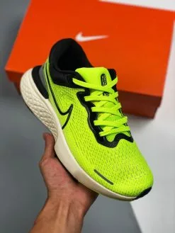 Cheap Jordan Shop 12 Nike React WR ISPA Nike ZoomX Invincible Run Flyknit Volt/Barely Volt/Black For Sale