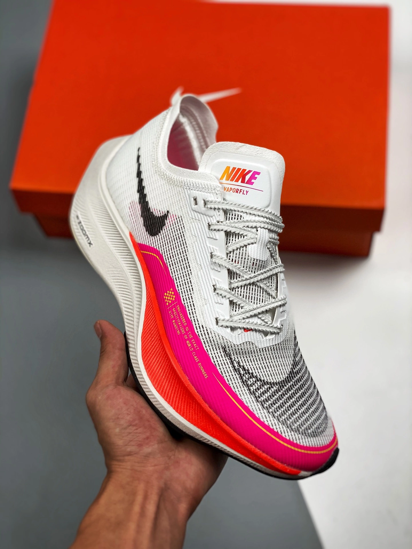 Nike React Element 55 Nike ZoomX VaporFly NEXT% “Rawdacious” DJ5457-100 For Sale 3 Nike React Element 55 Nike ZoomX VaporFly NEXT% “Rawdacious” DJ5457-100 For Sale