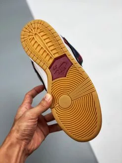 Parra X Nike SB Dunk Low Fire Pink/Gym Red-Mocha-White-Royal Blue-Black For Sale -Cheap Jordan Shop Parra x Nike SB Dunk Low Fire Pink Gym Red Mocha White Royal Blue Black For Sale 6