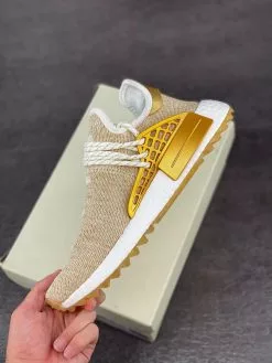 Pharrell X Adidas NMD Hu Happy Gold F99762 For Sale -Cheap Jordan Shop Pharrell x adidas NMD Hu Happy Gold F99762 For Sale 2